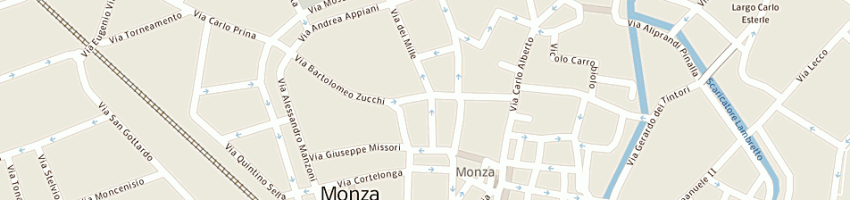 Mappa della impresa broggi di maura silvana a MONZA
