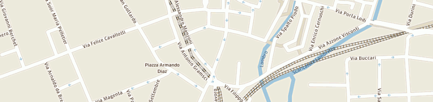 Mappa della impresa ofi spa a MONZA