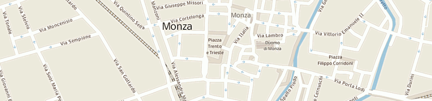 Mappa della impresa massardi giacomo a MONZA