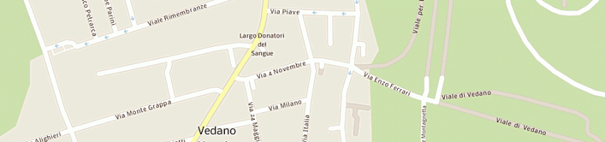 Mappa della impresa draghetti rosa a VEDANO AL LAMBRO