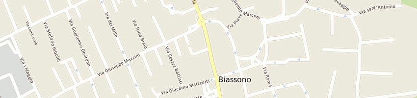 Mappa della impresa ttb di cassamagnaga marco a BIASSONO