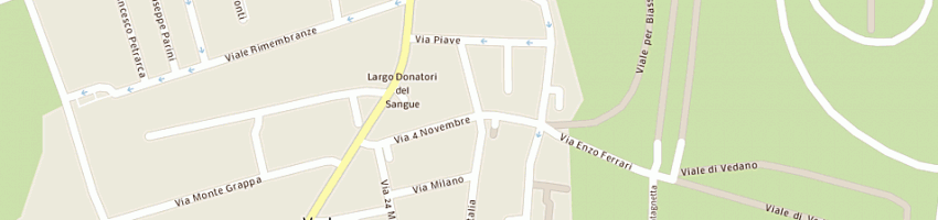 Mappa della impresa studio rosotti colombo dottori commercialisti a VEDANO AL LAMBRO