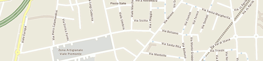 Mappa della impresa gros market italia srl a COLOGNO MONZESE