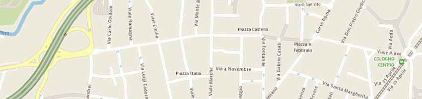 Mappa della impresa castelluccia geom antonio a COLOGNO MONZESE