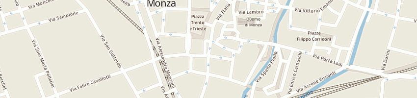 Mappa della impresa pessina paolo e c sas a MONZA