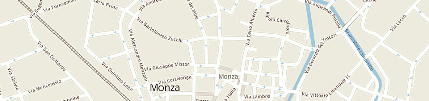 Mappa della impresa prater di maggioni stefano a MONZA