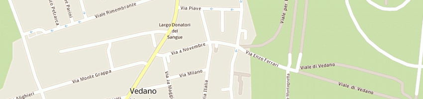 Mappa della impresa nordico sport (sas) a VEDANO AL LAMBRO