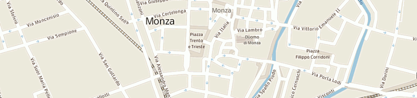 Mappa della impresa libri e libri srl a MONZA