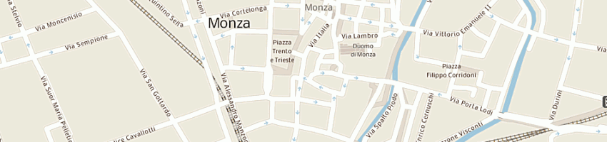 Mappa della impresa moira srl a MONZA