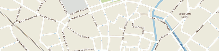 Mappa della impresa moscatelli giuseppe a MONZA