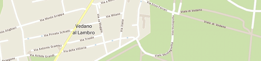 Mappa della impresa scuole elementari a VEDANO AL LAMBRO