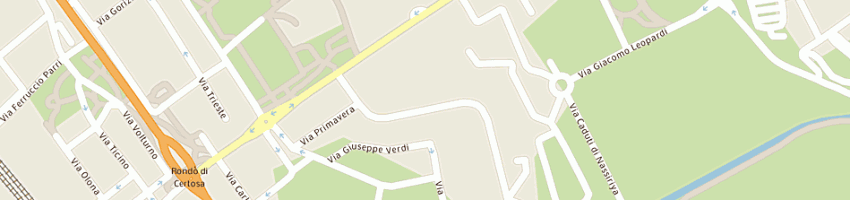 Mappa della impresa donatelli tommaso carlo gilber a MILANO