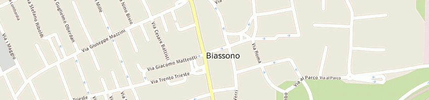 Mappa della impresa comune di biassono a BIASSONO