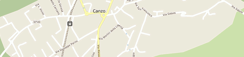 Mappa della impresa scuola materna a CANZO
