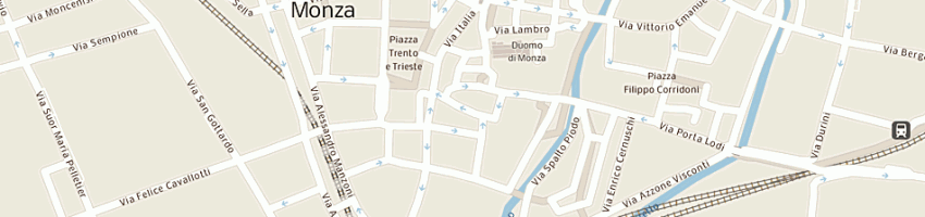 Mappa della impresa thesalesteamit di bigatti enrico a MONZA