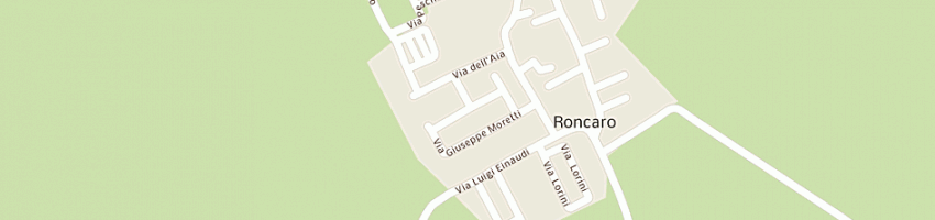 Mappa della impresa rinaldi giulio a RONCARO