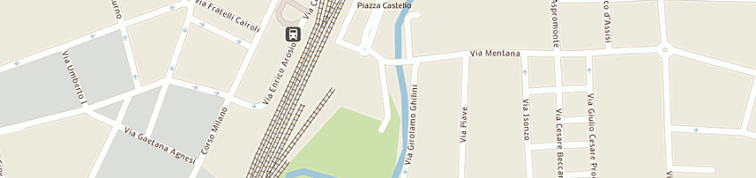 Mappa della impresa comune di monza a MONZA