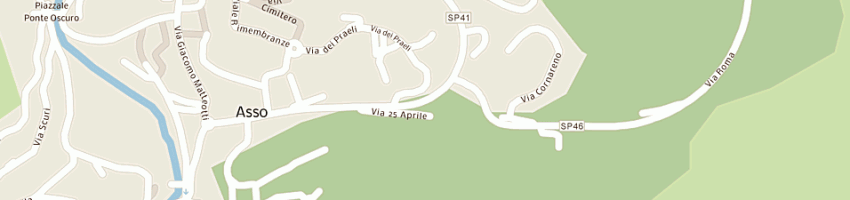 Mappa della impresa municipio a ASSO