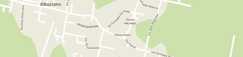 Mappa della impresa pessini enzo a ALBUZZANO