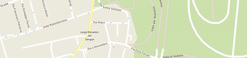 Mappa della impresa ncp networking competence provider srl a VEDANO AL LAMBRO