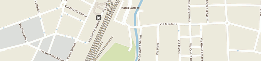 Mappa della impresa comune di monza a MONZA