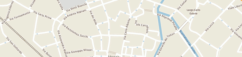 Mappa della impresa bianche trame sas a MONZA