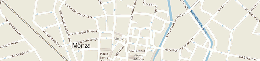 Mappa della impresa messina sas di messina massimo e c a MONZA