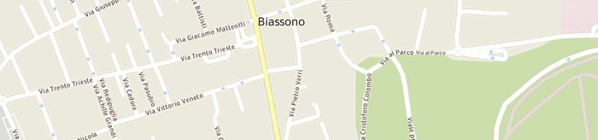 Mappa della impresa garatti maurizio a BIASSONO