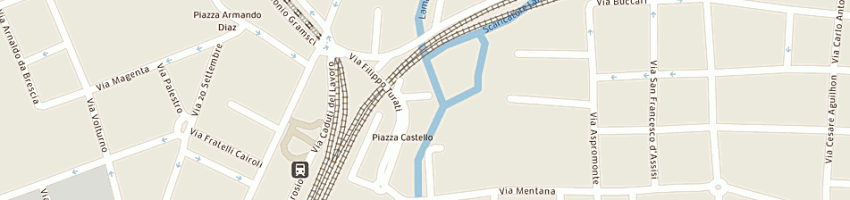 Mappa della impresa new sirvip srl a MONZA