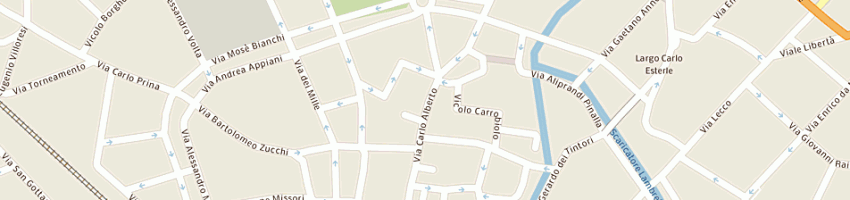 Mappa della impresa caffe' carlo alberto a MONZA
