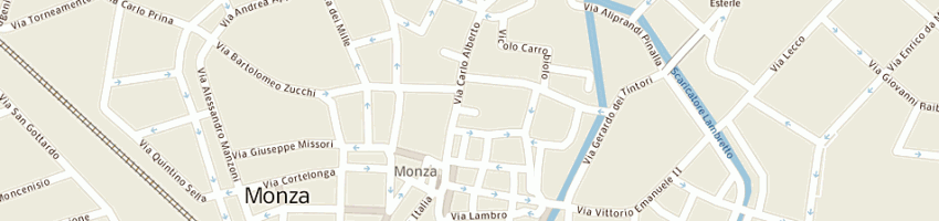 Mappa della impresa scuola mihr snc di emma de angelis e c a MONZA