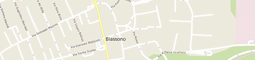 Mappa della impresa sfog srl a BIASSONO