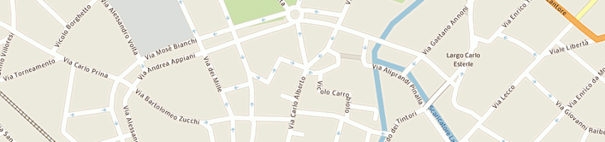 Mappa della impresa rivolta antonio a MONZA