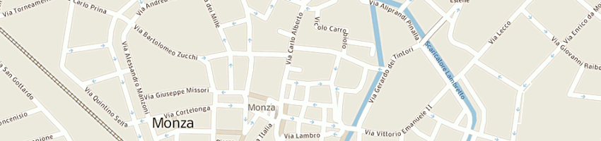 Mappa della impresa associazione culturale gioco in movimento a MONZA