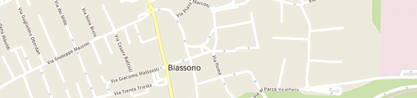 Mappa della impresa sirca srl a BIASSONO