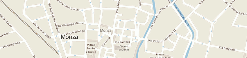 Mappa della impresa mondolibri di pozzoli clarissa e csas a MONZA
