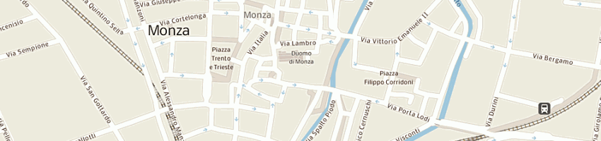 Mappa della impresa parrocchia di sgiovanni battista a MONZA