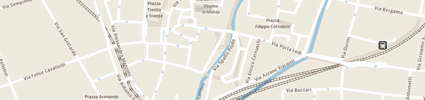 Mappa della impresa vigoni angelo e figli (snc) a MONZA