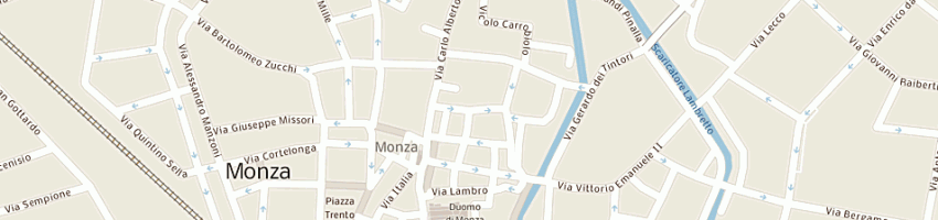 Mappa della impresa del pizzo salvatore di del pizzo giovanni e c sas a MONZA