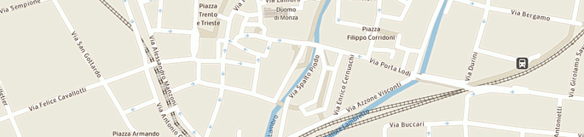 Mappa della impresa lo stuzzicadenti a MONZA