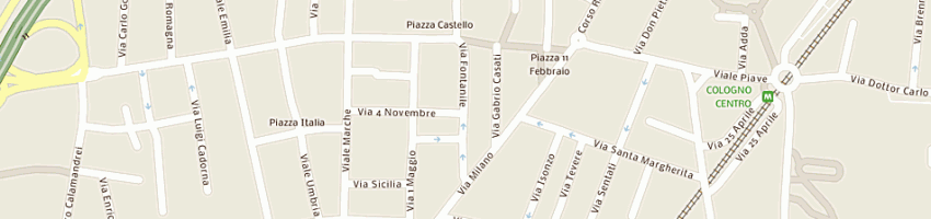 Mappa della impresa sofim sas di pistillo michele e c a COLOGNO MONZESE