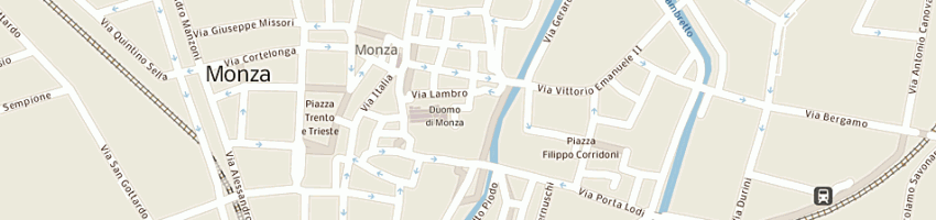 Mappa della impresa parrocchia di s giovanni battista a MONZA