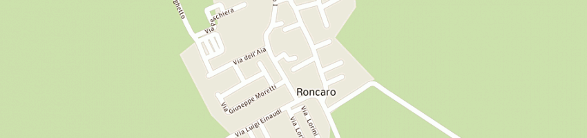 Mappa della impresa esseci elettrica snc di sozzi abramo e chiodaroli ercolino a RONCARO