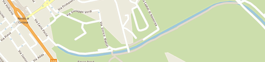 Mappa della impresa bellino roberto a SAN DONATO MILANESE