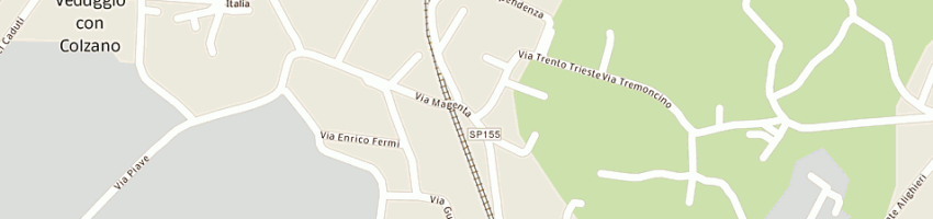 Mappa della impresa bar impero snc di taino roberto e perazzo elena e c a VEDUGGIO CON COLZANO