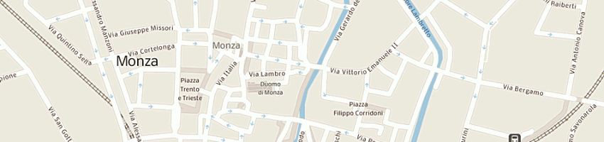 Mappa della impresa pirrotta antonio a MONZA