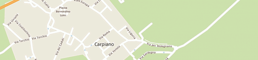 Mappa della impresa paolini renato lucio a CARPIANO