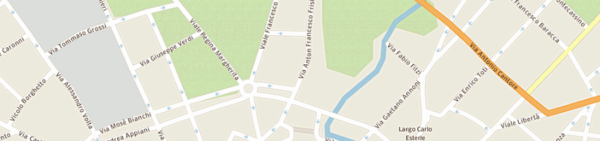 Mappa della impresa lucano roberto a MONZA