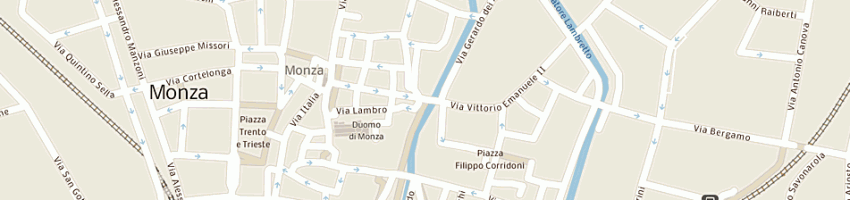 Mappa della impresa ventiquattro srl a MONZA