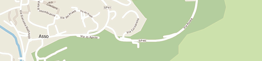 Mappa della impresa bianchi clemente a ASSO